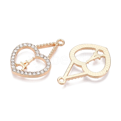 Rack Plating Alloy Pendants FIND-N005-31G-1