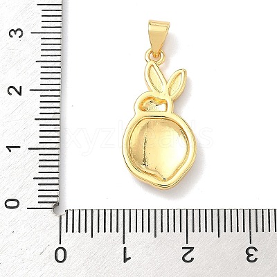 Brass Enamel Pendants LS-KK-H534-06G-01-1