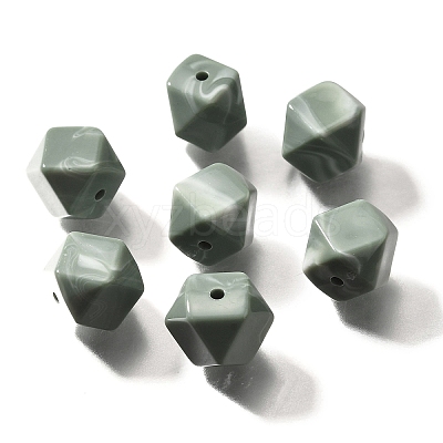 Acrylic Beads OACR-A036-01C-1
