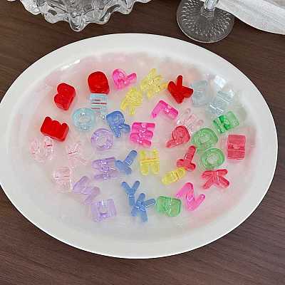 Transparent Acrylic Beads OACR-N163-44-1