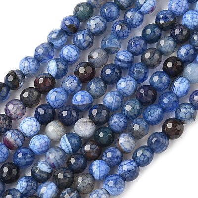 Natural Agate Beads Strands G-C082-A01-59-1