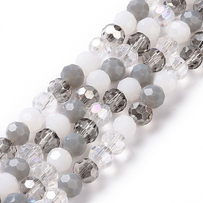 Glass Beads Strands X-GLAA-E036-09D-1