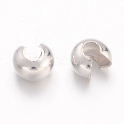 Brass Crimp Beads Covers EC266-1NF-1