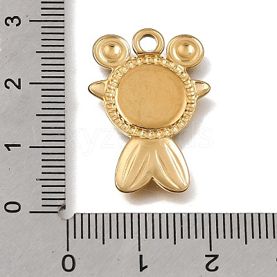 304 Stainless Steel Pendants STAS-N108-87G-1