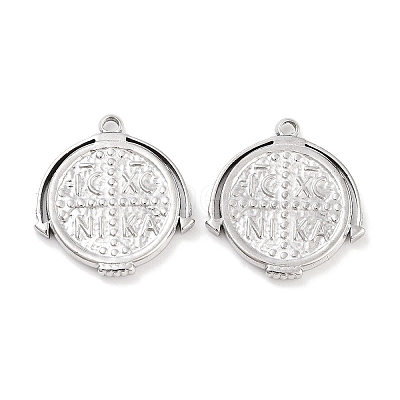 Non-Tarnish 304 Stainless Steel Pendants STAS-P364-10P-1