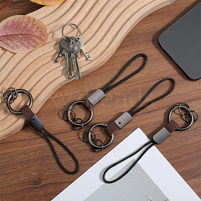Leather Keychain KEYC-WH20004-05A-1