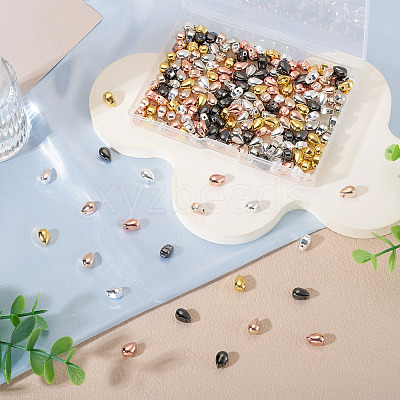 210Pcs 6 Colors Electroplate Glass Beads EGLA-TA0013-28-1