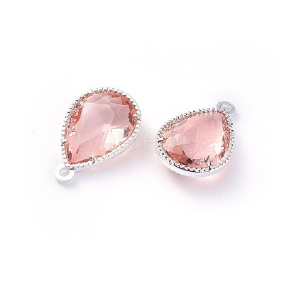 Glass Pendants GLAA-A037-G-08S-1