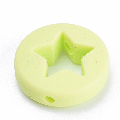 Food Grade Eco-Friendly Silicone Focal Beads SIL-T040-11-1