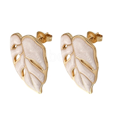 Brass Stud Earrings for Women KK-CBA9D38-05G-01-1