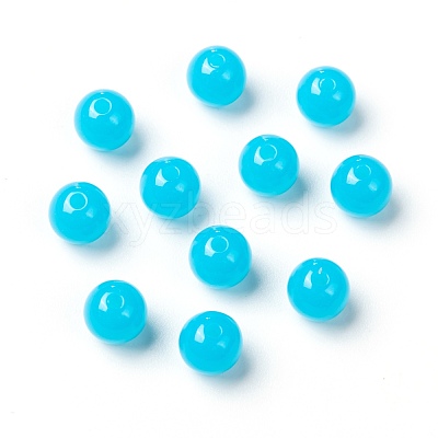 Fluorescent Acrylic Beads X-MACR-R517-8mm-10-1