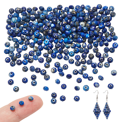 2 Strands Natural Lapis Lazuli Beads Strands G-NB0005-77-1