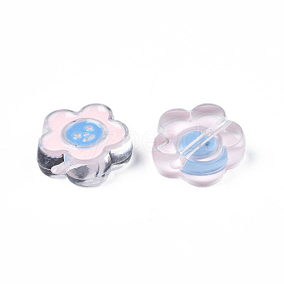 Transparent Acrylic Beads TACR-S135-048D-1