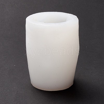 DIY Halloween Theme Ghost-shaped Candle Making Silicone Statue Molds DIY-D057-01-1