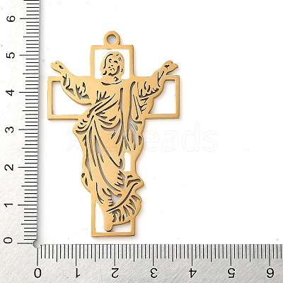 304 Stainless Steel Pendants STAS-R116-04G-1