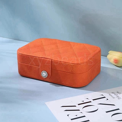PU Leather Jewelry Set Organizer Box PW-WG10131-03-1