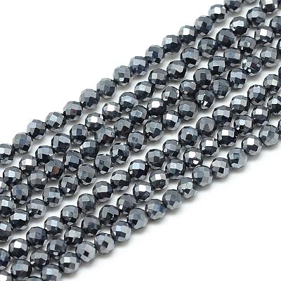 Terahertz Stone Beads Strands G-S152-10-2mm-1