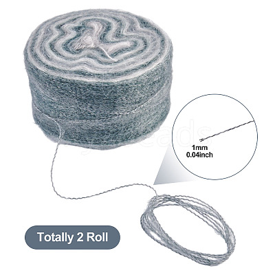 Segment Dyed Knitting Yarn LS-DIY-TAC0033-03A-1