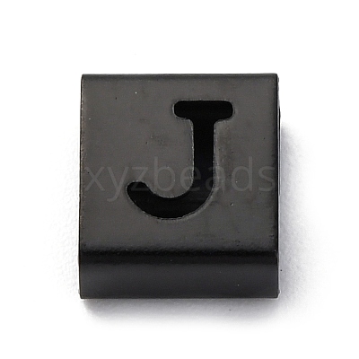 Ion Plating(IP) 304 Stainless Steel Square Slide Charms STAS-L132-11J-B-1