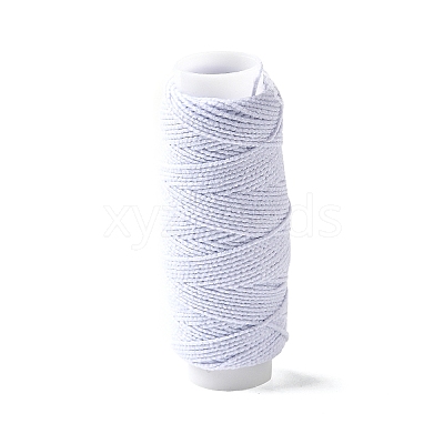 6Pcs 6 Colors Round Polyester Ultra-Thin Elastic Thread for Sewing Machines EW-K001-01C-0.5mm-1