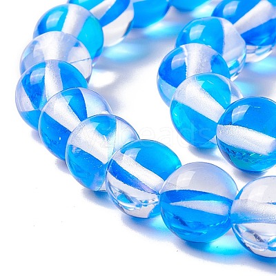 Synthetic Moonstone Beads Strands G-E573-02B-05-1