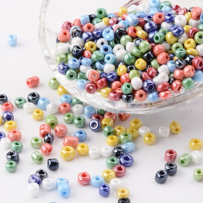 6/0 Glass Seed Beads SEED-A012-4mm-1