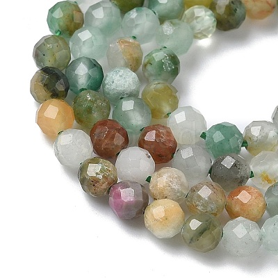 Natural African Jade Beads Strands G-L651-C04-4mm-1
