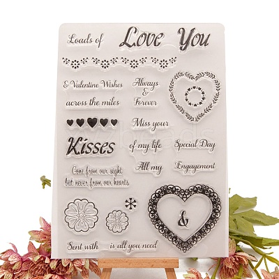 Valentine's Day Love Silicone Stamps PW-WG8ABC7-01-1
