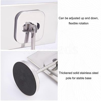 430 Stainless Steel Business Card Holder ODIS-WH0030-02-1