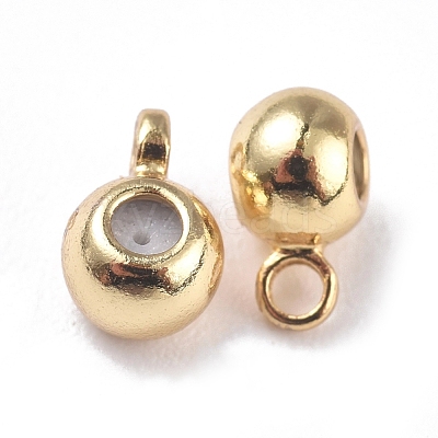 Brass Tube Bails KK-E786-01C-G-1