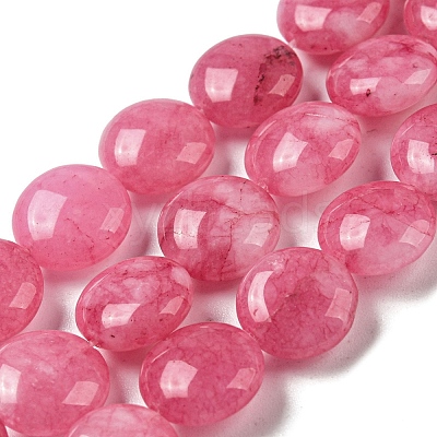 Natural White Jade Beads Strands G-M420-F01-01-1