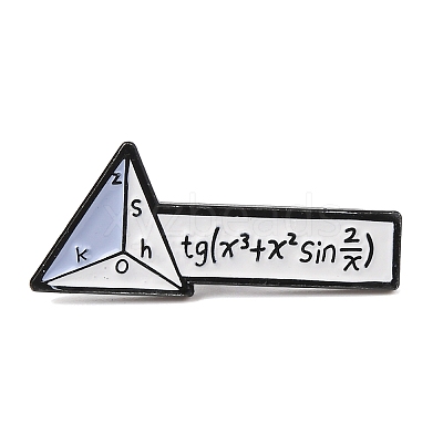 Mathematics Enamel Pins JEWB-B039-01EB-04-1