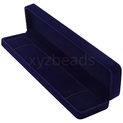 Velvet Necklace Gift Storage Boxes CON-BBC0001-30A-1