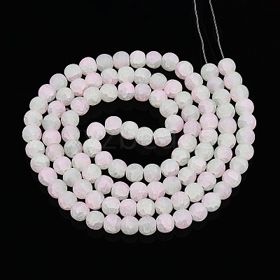 Crackle Glass Beads X1-GLAA-N009-8mm-01-1