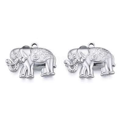 Non-Tarnish 201 Stainless Steel Pendants STAS-N098-203P-1