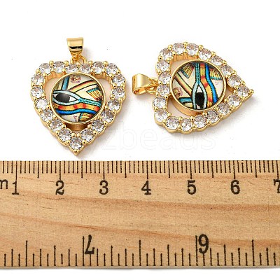 Real 18K Gold Plated Brass Pendants KK-L209-005G-04-1