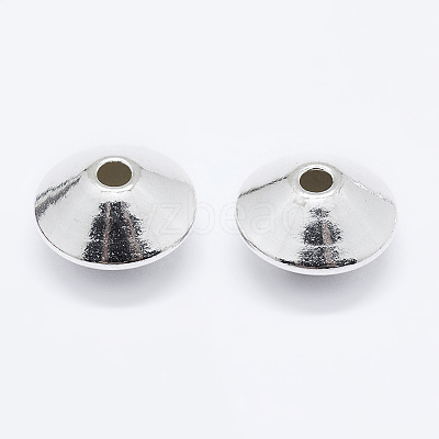 925 Sterling Silver Spacer Beads STER-K167-023A-S-1