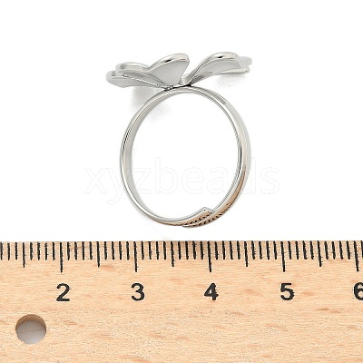 304 Stainless Steel Finger Rings RJEW-Z100-01P-1