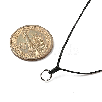 Adjustable Polyester Cord Necklace Making AJEW-JB01379-03-1