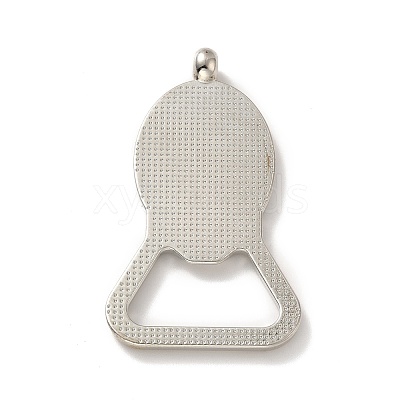 Alloy Pendant Cabochons Settings FIND-I018-02P-1