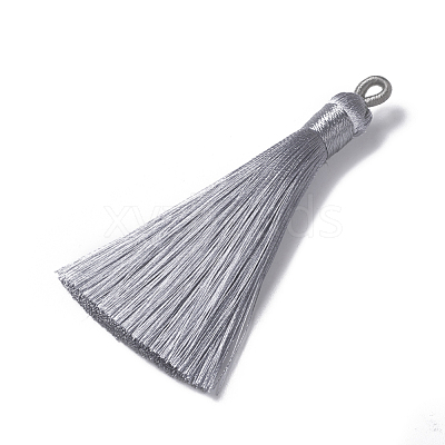 Polyester Tassel Pendants FIND-I009-B20-1