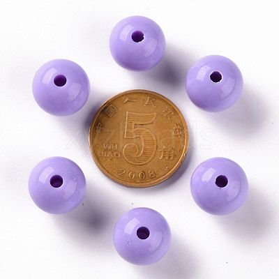Opaque Acrylic Beads MACR-S370-C12mm-A32-1