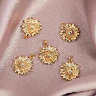 5Pcs Brass Pendants KK-SZ0004-39-1