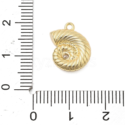Brass Micro Pave Cubic Zirconia Pendants KK-I380-05G-1