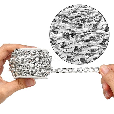 Aluminium Curb Chains CHA-CJC0001-01P-1
