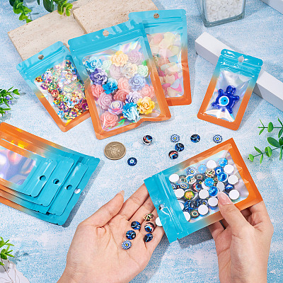 50Pcs 5 Styles Plastic Resealable Bag OPP-TA0001-20-1