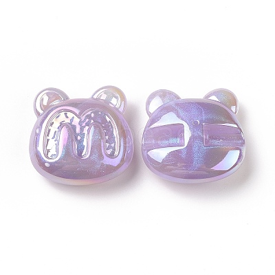 Opaque Acrylic Beads OACR-A010-07A-1