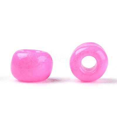 Baking Paint Glass Seed Beads SEED-S001-K2-1
