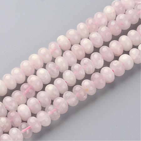 Natural Rose Quartz Bead Strands G-S214-38-1