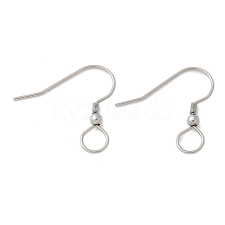 201 Stainless Steel Ear Hooks STAS-C117-03A-P-1